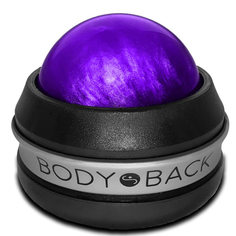 Body Back Manual Massage Roller Ball | Deep Tissue Roller & Lacrosse Ball - Hand Held Massager for Sore Muscles & Joint Pain | 360 Degree Mobility Therapy Ball | Ideal for Athletes & Fitness Recovery - Image 1